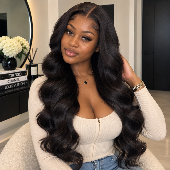 Luxury Virgin Human Hair 5x5 Lace Closure 20” – Body Wave