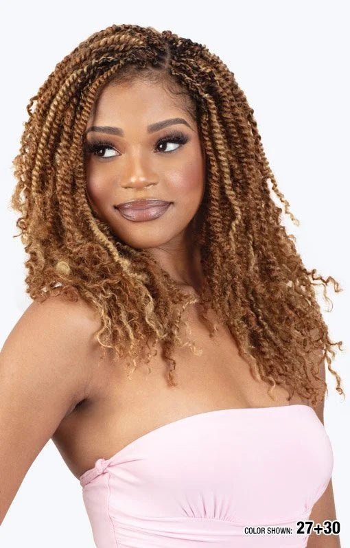Shake - N - Go Dahlia 100% Human hair Afro Kinky Bulk 16" - Braids and Wigs