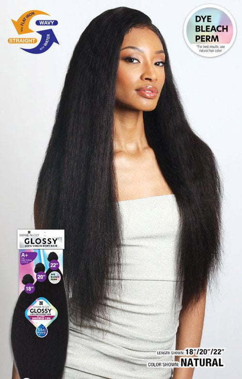 Shake N Go Freetress 100% Virgin Remy Human Hair - WET & WAVY BOHEMIAN CURL 18"/20"/22"