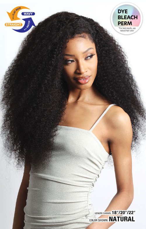 Shake N Go Freetress 100% Virgin Remy Human Hair - WET & WAVY BOHEMIAN CURL 18"/20"/22"