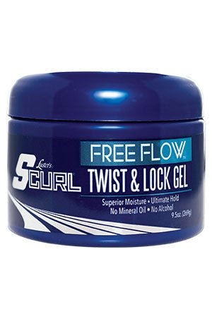 S Curl Free Flow Twist & Lock Gel (9.5oz) - Braids and Wigs
