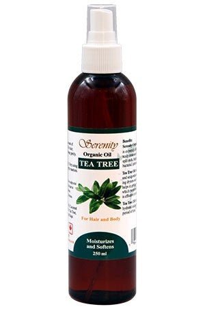 Serenity Organic Oil - Tea Tree Oil (250ml) - Braids and Wigs