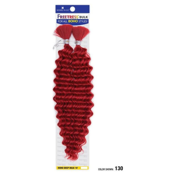 Shake N Go Freetress Bulk Braids - Boho Deep Bulk 18" - Braids and Wigs