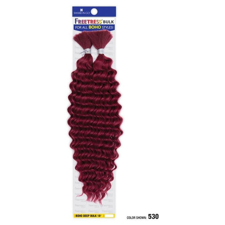 Shake N Go Freetress Bulk Braids - Boho Deep Bulk 18" - Braids and Wigs