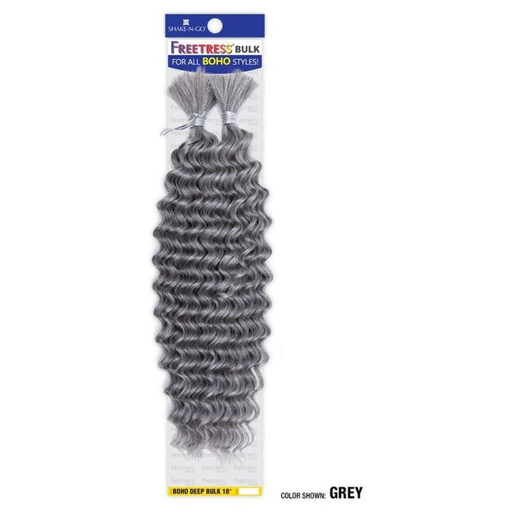 Shake N Go Freetress Bulk Braids - Boho Deep Bulk 18" - Braids and Wigs