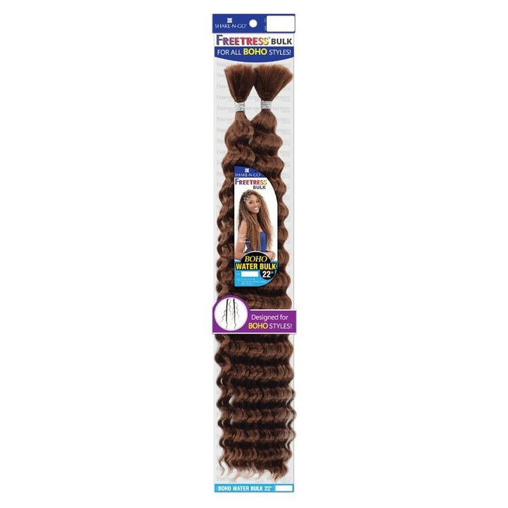 Shake N Go Freetress Bulk Braids - Boho Water Bulk 22" - Braids and Wigs