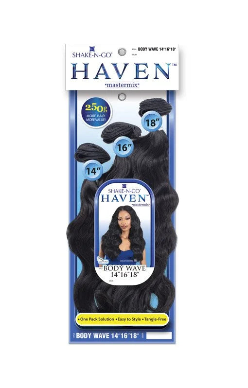 Shake-N-Go Organique Mastermix Weave – Haven Body Wave 14"/16"/18"