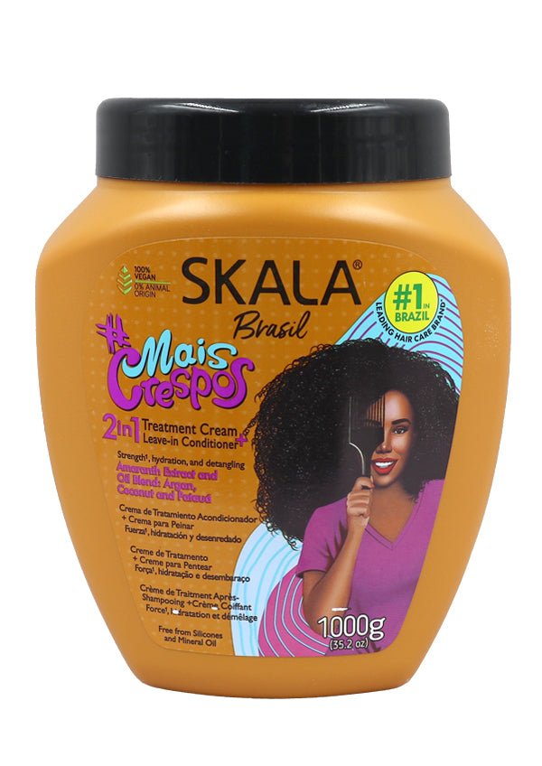 Skala Brasil Mais Crespos/Super Curly Hair Treatment (35.2 oz) - Braids and Wigs