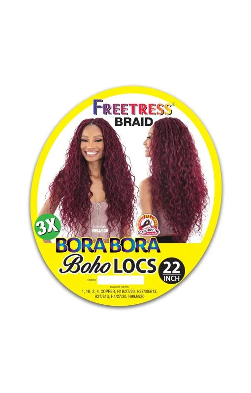 Shake-N-Go 3X Bora Bora Boho Locs 22" – Freetress