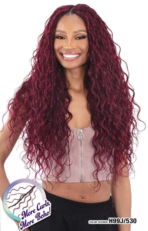 Shake-N-Go 3X Bora Bora Boho Locs 22" – Freetress