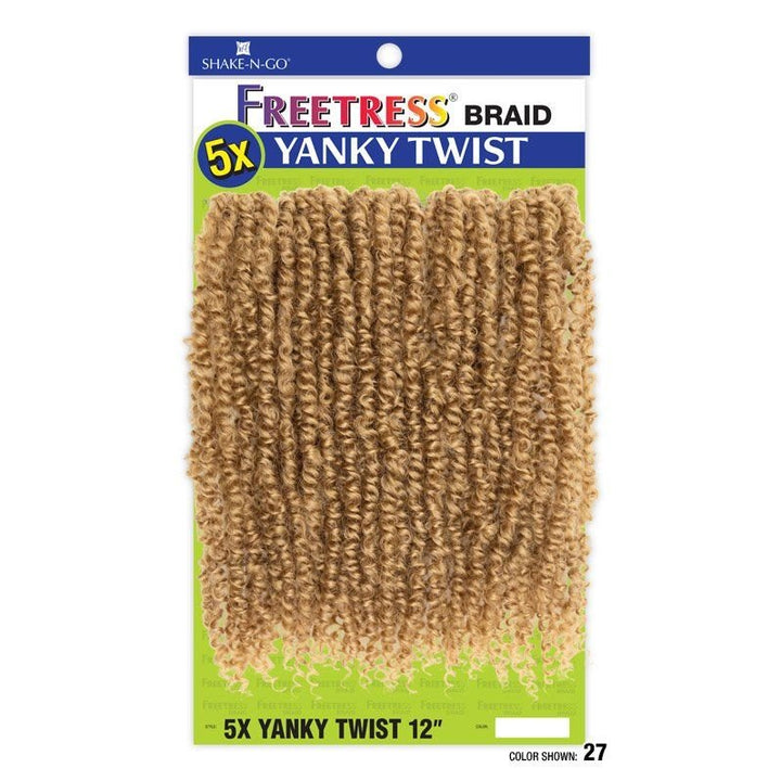 Shake N Go Freetress 5X Yanky Twist 12" - Braids and Wigs