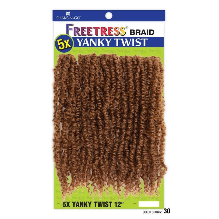 Shake N Go Freetress 5X Yanky Twist 12" - Braids and Wigs