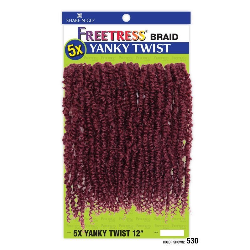 Shake N Go Freetress 5X Yanky Twist 12" - Braids and Wigs