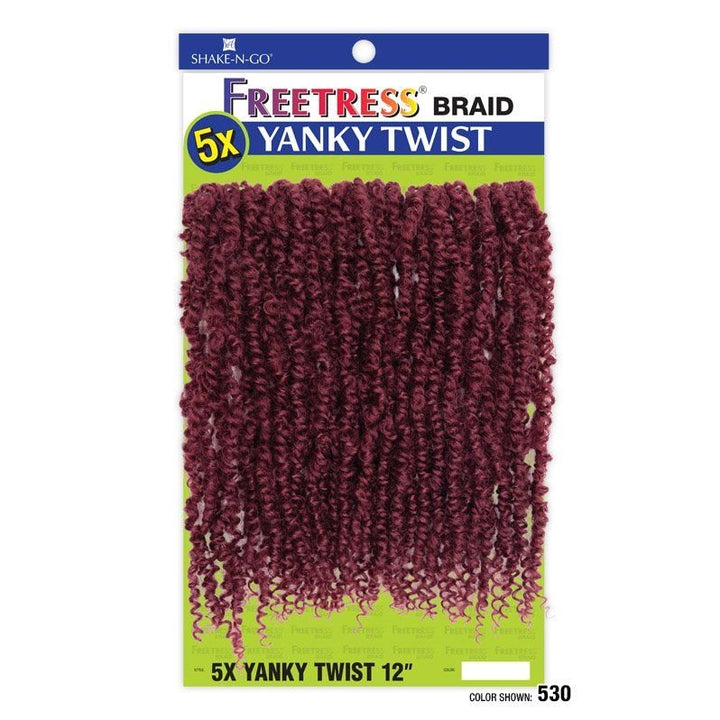 Shake N Go Freetress 5X Yanky Twist 12" - Braids and Wigs