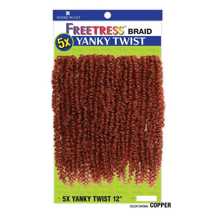 Shake N Go Freetress 5X Yanky Twist 12" - Braids and Wigs