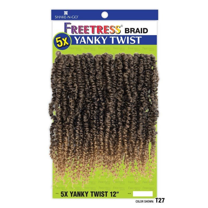 Shake N Go Freetress 5X Yanky Twist 12" - Braids and Wigs
