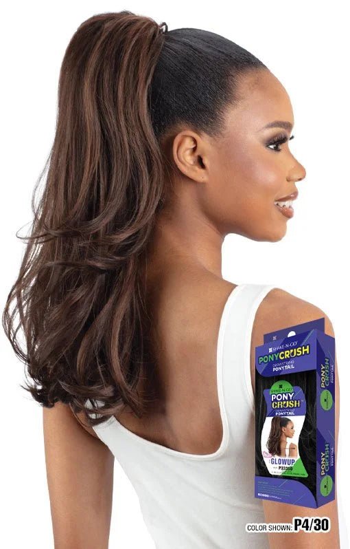 Shake-N-Go Drawstring Ponytail Pony Crush - Glow Up - Braids and Wigs
