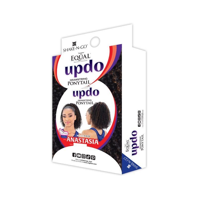 Shake N Go Freetress Anastasia Updo Ponytail - Braids and Wigs