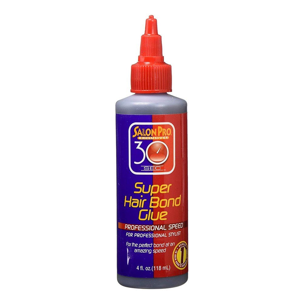 Salon Pro 30 Second Super Hair Bond Glue (4Oz) - Braids and Wigs
