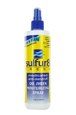 Sulfur 8 Fresh Oil Sheen Moisturizing Spray (12oz) #27