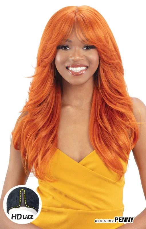 Shake - N - Go Equal Curtain Bang Lace Wig - Maven - Braids and Wigs