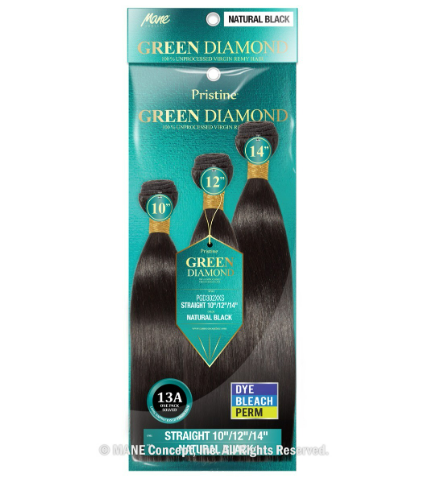 Mane Concept Pristine Green Diamond - STRAIGHT PGD302