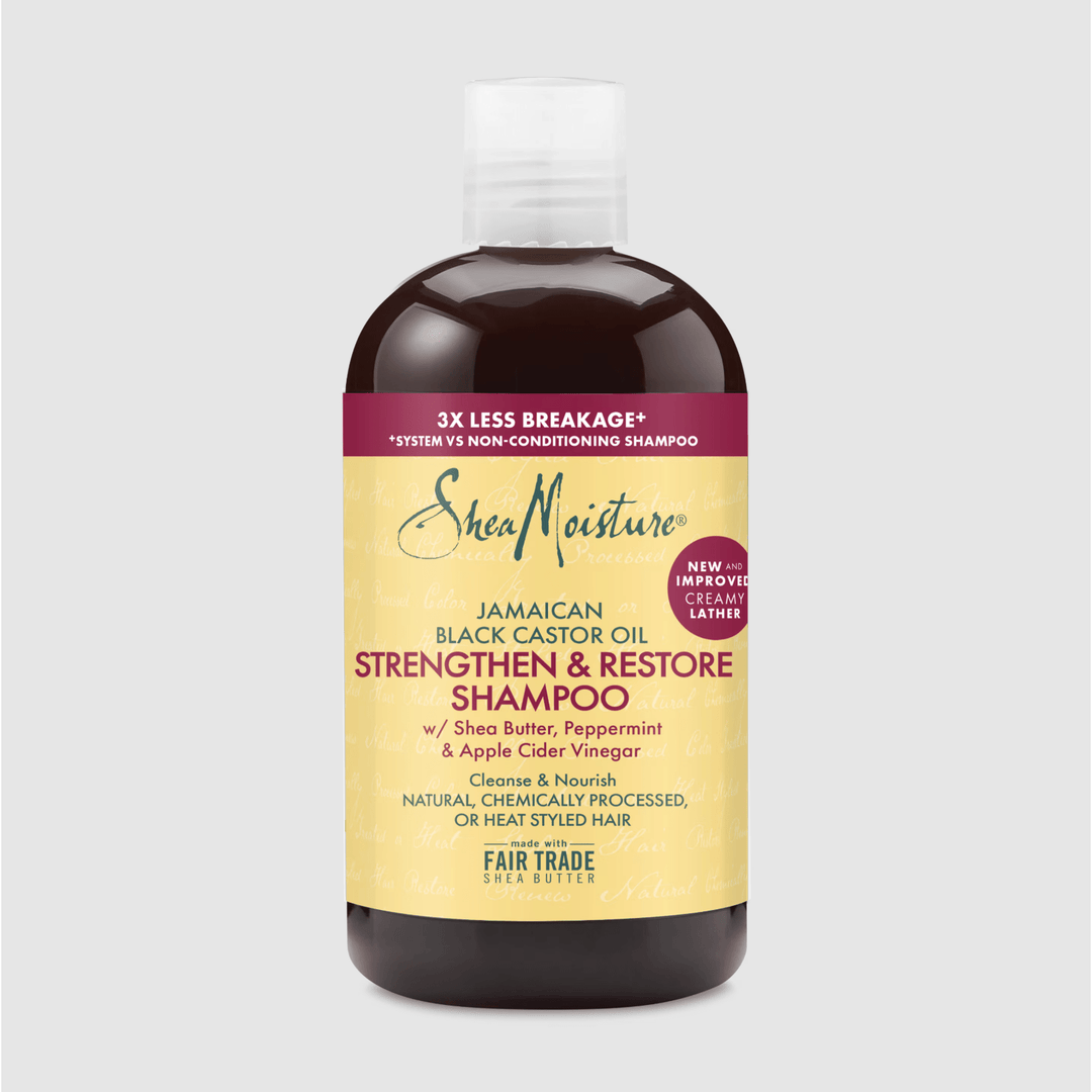 Shea Moisture Jamaican Black Castor Oil Strengthen & Restore Shampoo - Braids and Wigs