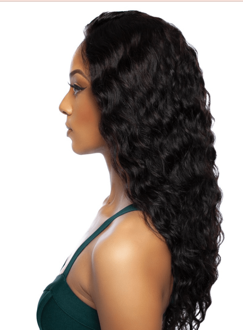 Mane Concept 100% Human Hair Trill 13A HD Whole Lace Deep wave 24" - Braids and Wigs