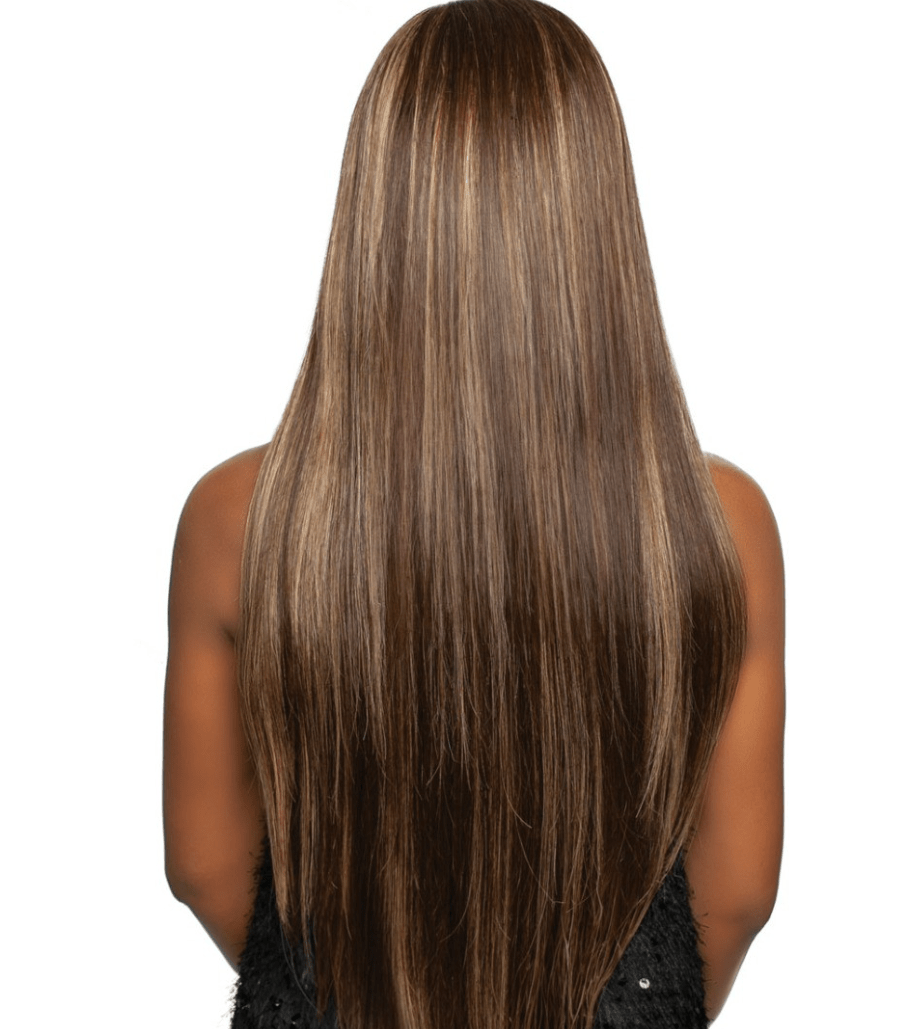 Mane Concept Trill 100% 11A Unprocessed Human Hair - Straight Full Bang 28" - Braids and Wigs