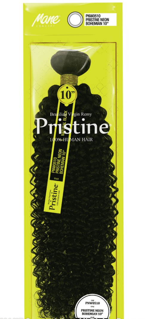 Mane Concept Pristine Neon Bohemian 100% Unprocessed Brazilian Virgin Remy Human Hair Weave - Braids and Wigs