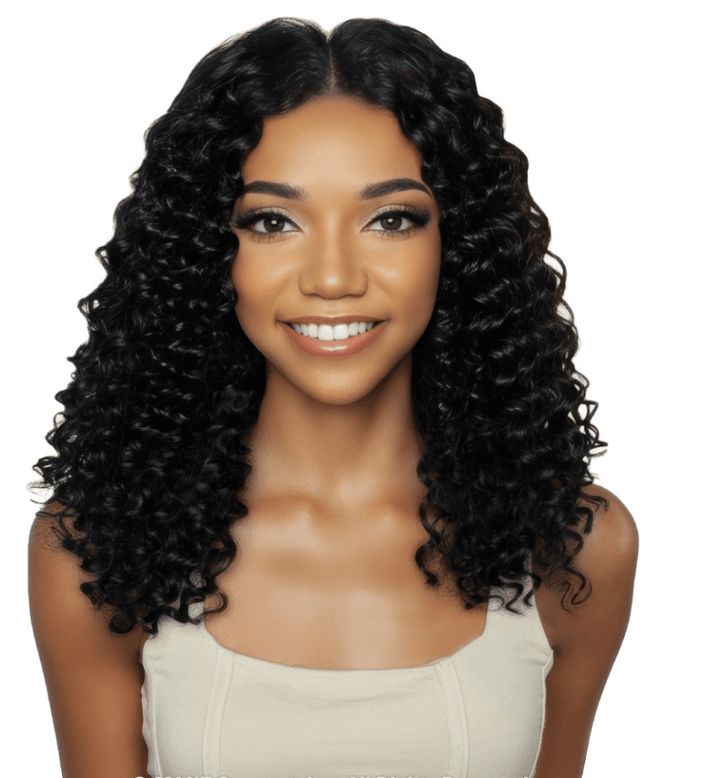 Mane Concept Human Hair Feather Micro Crochet Braids - Deep Wave 14" - Braids and Wigs