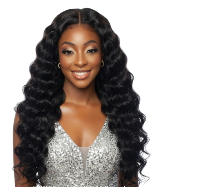 Mane Concept Feather Micro Crotchet Ocean Wave 18‘’