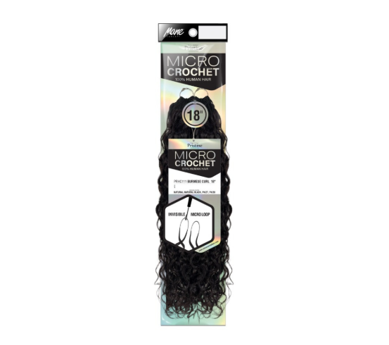 Mane Concept Feather Micro Crotchet Burmese Curl 18‘’