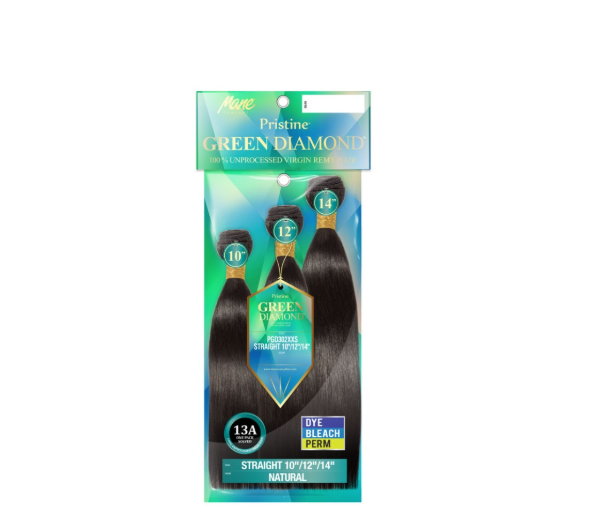 Mane Concept Pristine 13A Green Diamond Straight 18‘’/20‘’/22‘’