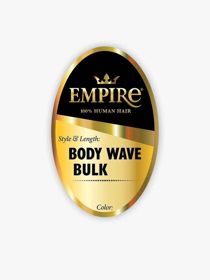 Sensationnel 100% Human Hair Empire - Body Wave Bulk 18" - Braids and Wigs