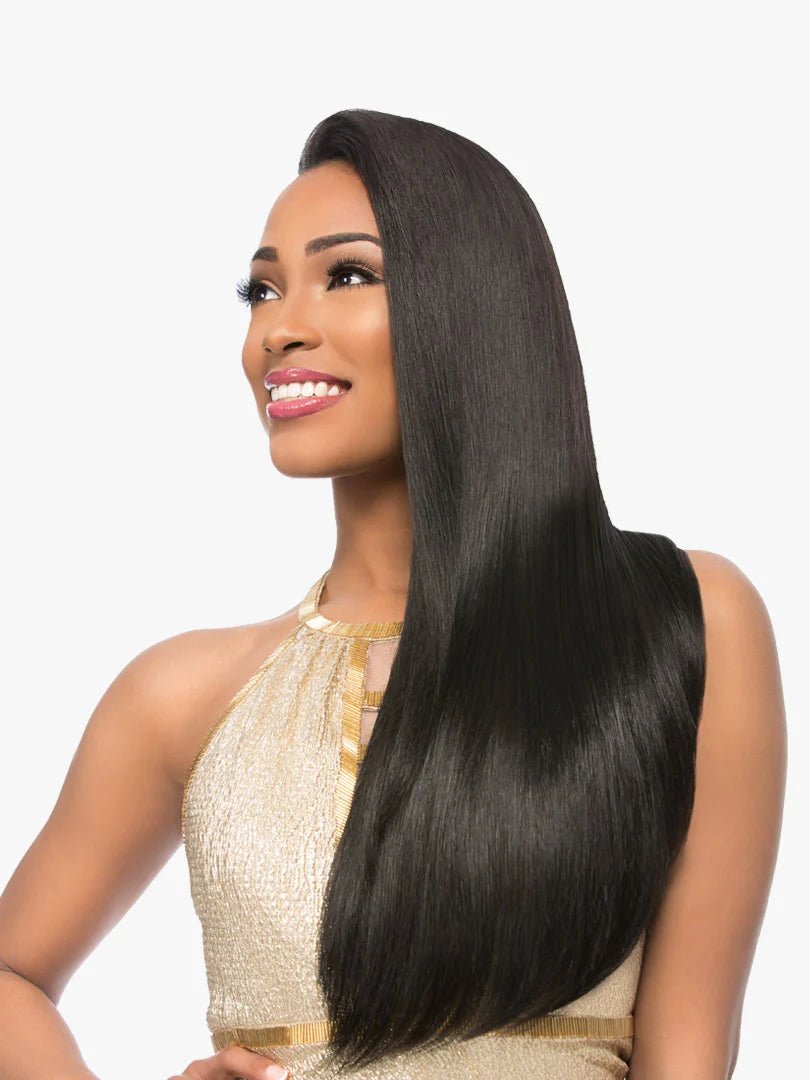 Sensationnel 100% Human Hair Empire Wig - Yaki 12" - Braids and Wigs