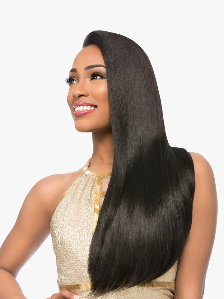 Sensationnel 100% Human Hair Empire Wig - Yaki 12" - Braids and Wigs