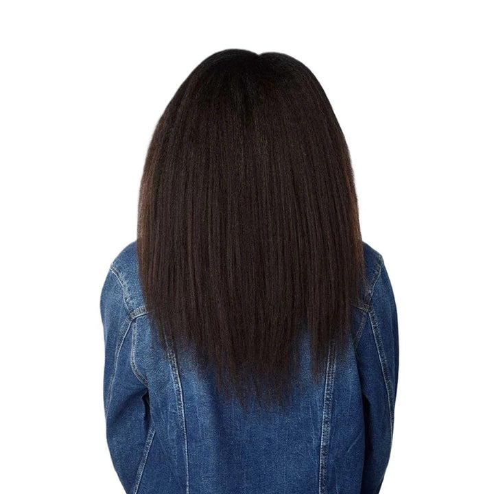 Sensationnel Curls Kinks N Co Human Hair Textured Clip - Ins - 1c Clique 14" [Natural] - Braids and Wigs