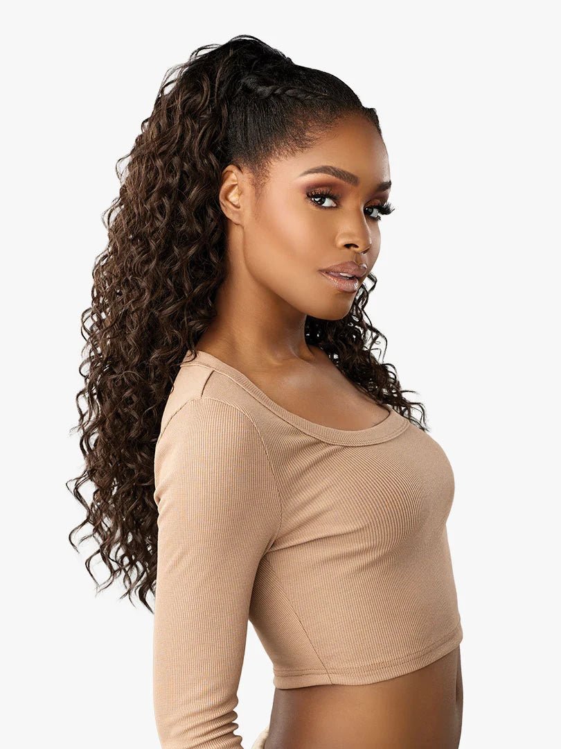 Sensationnel Half Wig N Pony Wrap Instant Up N Down - UD 24 - Braids and Wigs