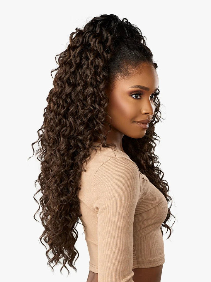 Sensationnel Half Wig N Pony Wrap Instant Up N Down - UD 24 - Braids and Wigs