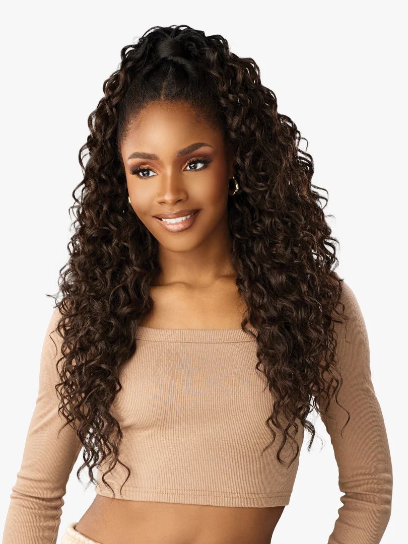 Sensationnel Half Wig N Pony Wrap Instant Up N Down - UD 24 - Braids and Wigs