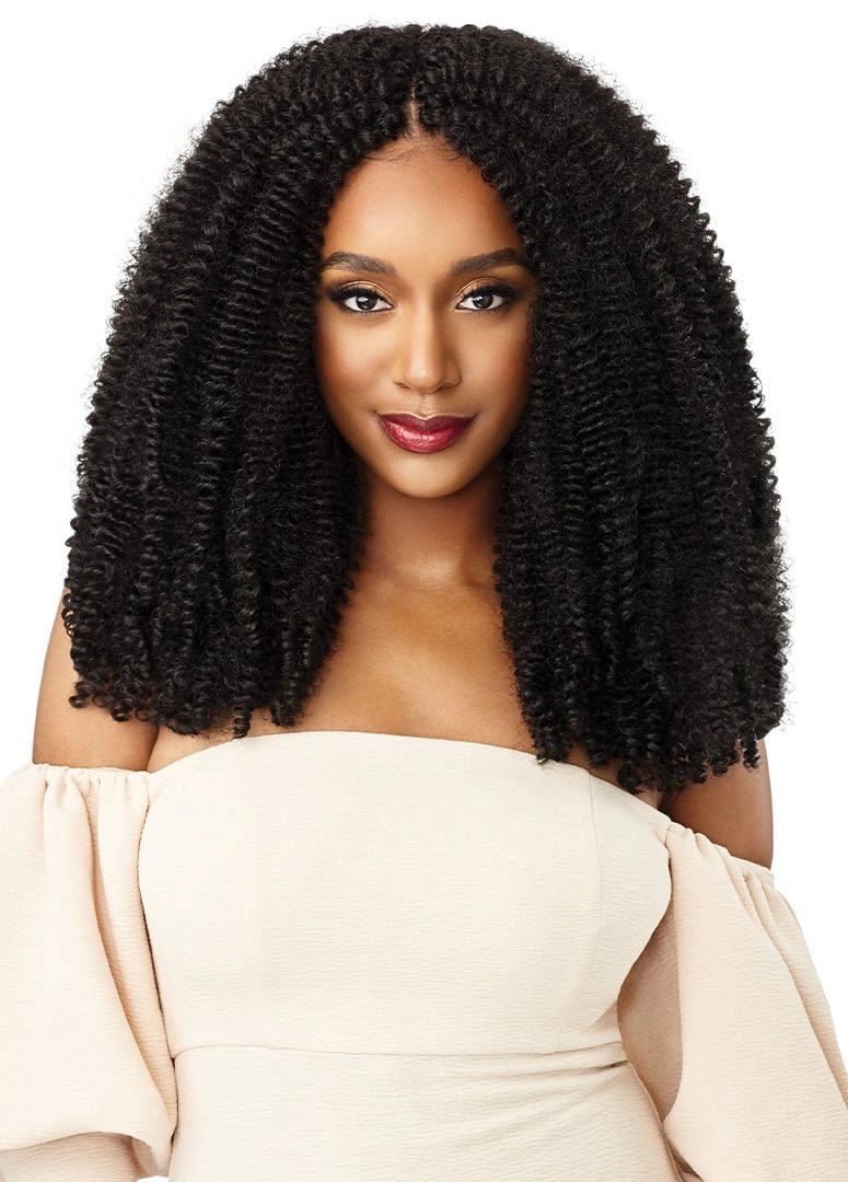 Outre X - Pression Twisted Up - Springy Bohemian Twist 16" 3X - Braids and Wigs