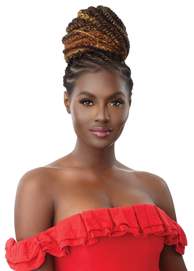 Outre X - Pression Twisted Up - Springy Bohemian Twist 24" 3X - Braids and Wigs
