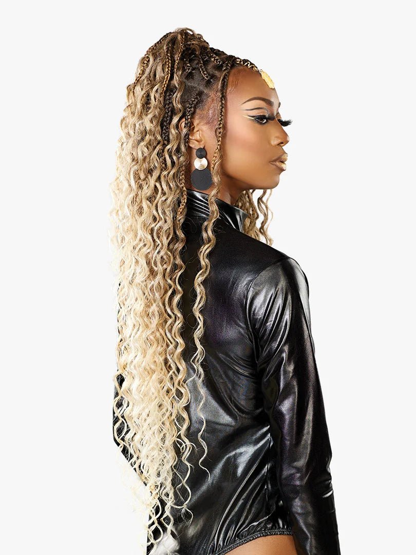 Sensationnel Strand X Glueless HD Full Lace Hand - Tied Braided Wig - UNIT 1 - Braids and Wigs