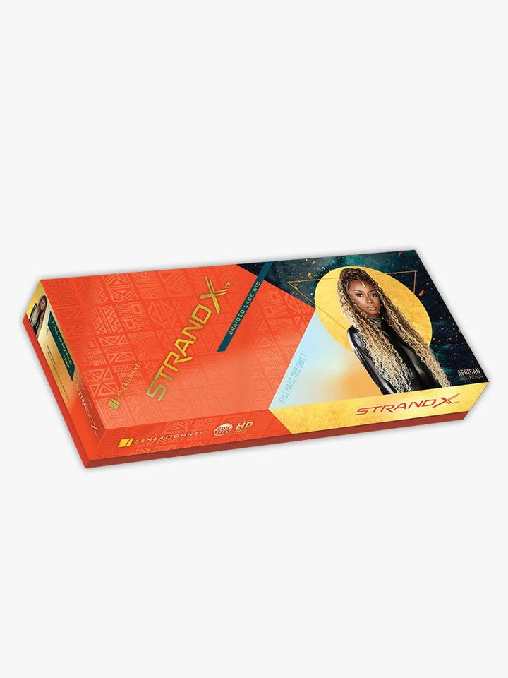 Sensationnel Strand X Glueless HD Full Lace Hand - Tied Braided Wig - UNIT 1 - Braids and Wigs