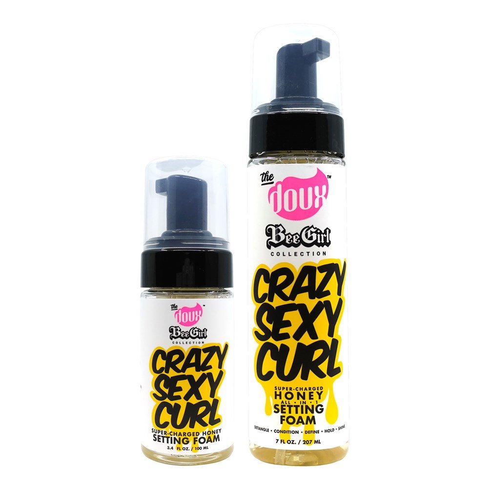 The Doux Bee Girl Crazy Sexy Curl Setting Foam - Braids and Wigs