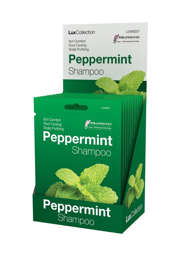Lux Collection Peppermint Shampoo (1.75Oz) - Braids and Wigs