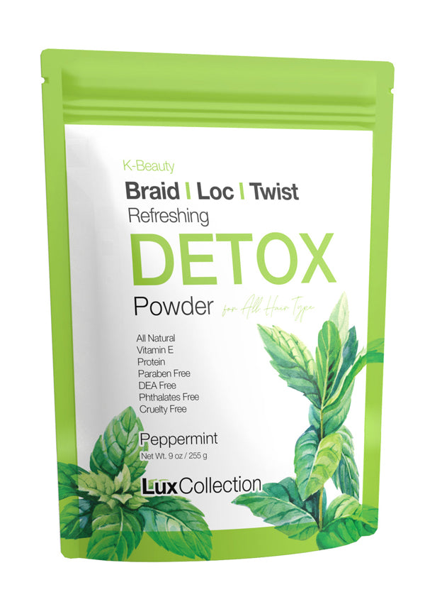 LuxCollection Refreshing Detox Powder #Peppermint (9 oz)