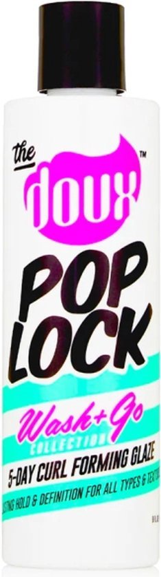 The Doux Pop Lock Curl Forming Glaze (8oz) - Braids and Wigs