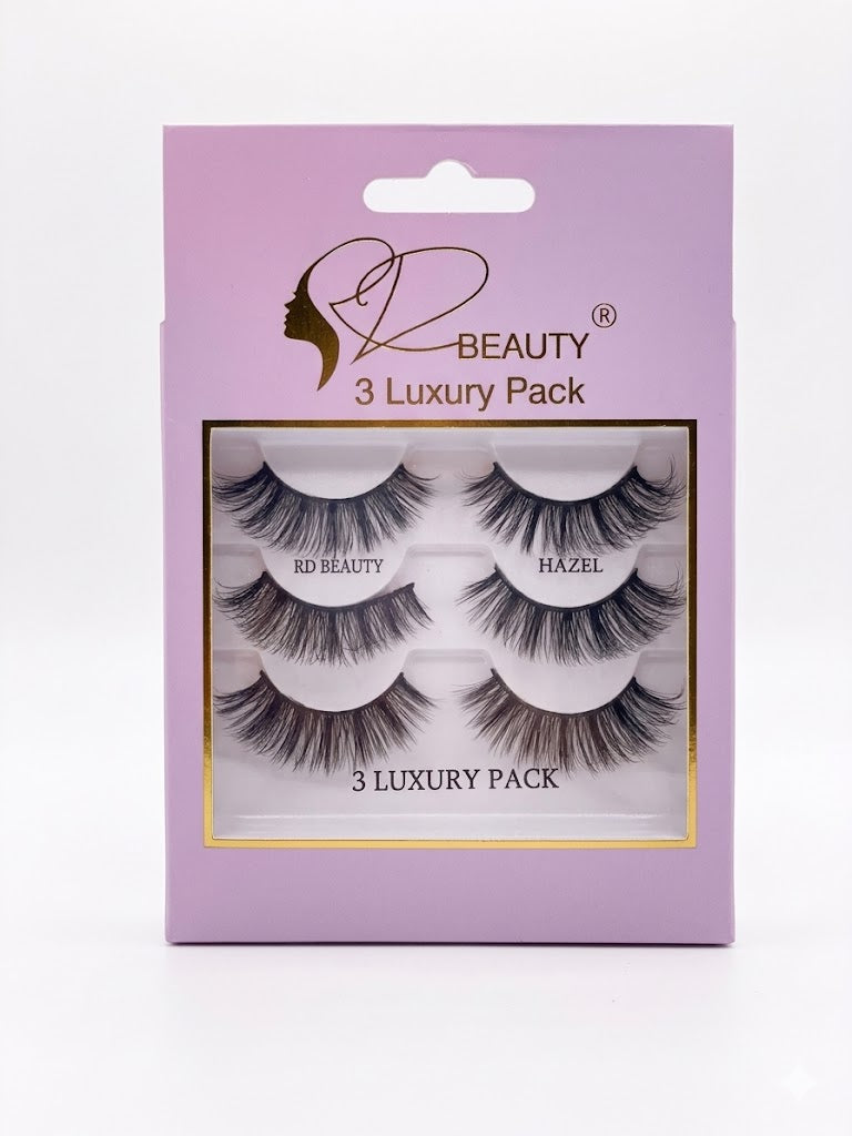Rd Beauty - The Hazel 3 Luxury Pack Lash